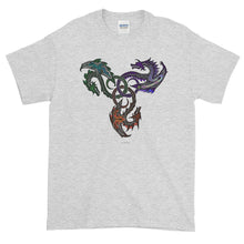 GOTHIC DRAGONS Short-Sleeve T-Shirt - COOOL CATS