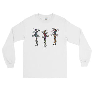 PARTY GECKOS Long Sleeve T-Shirt - COOOL CATS