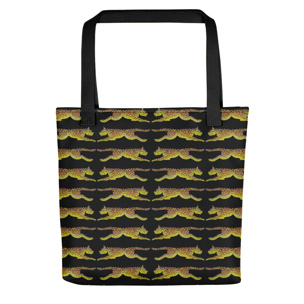 LEAPING LEOPARDS Tote bag