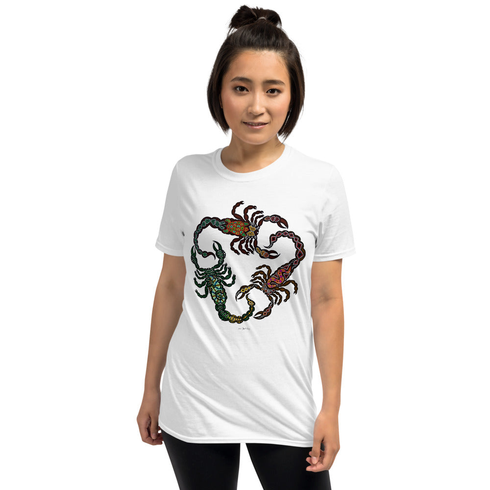 SCORPION CIRCLE Short-Sleeve Unisex T-Shirt