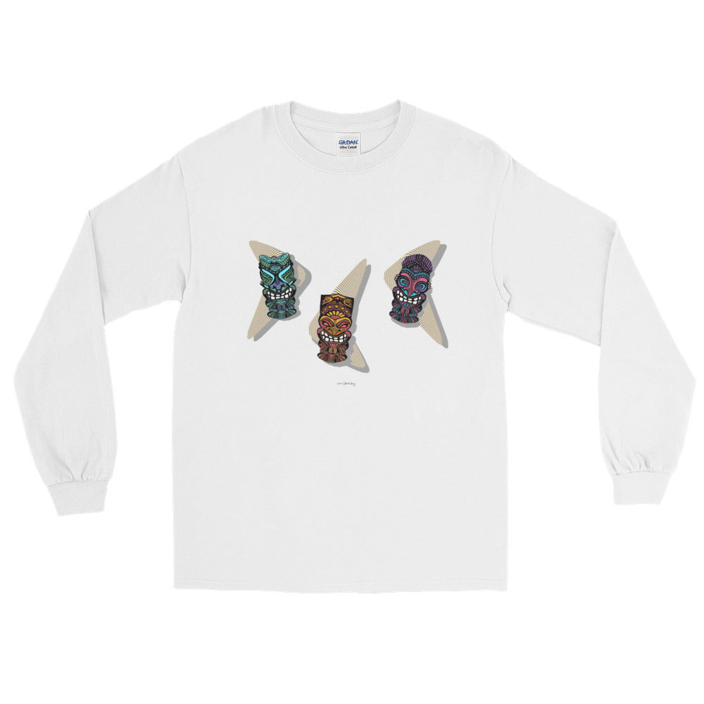 TIKI GUYS Long Sleeve T-Shirt - COOOL CATS