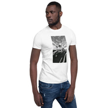 LAX photo on a Short-Sleeve Unisex T-Shirt